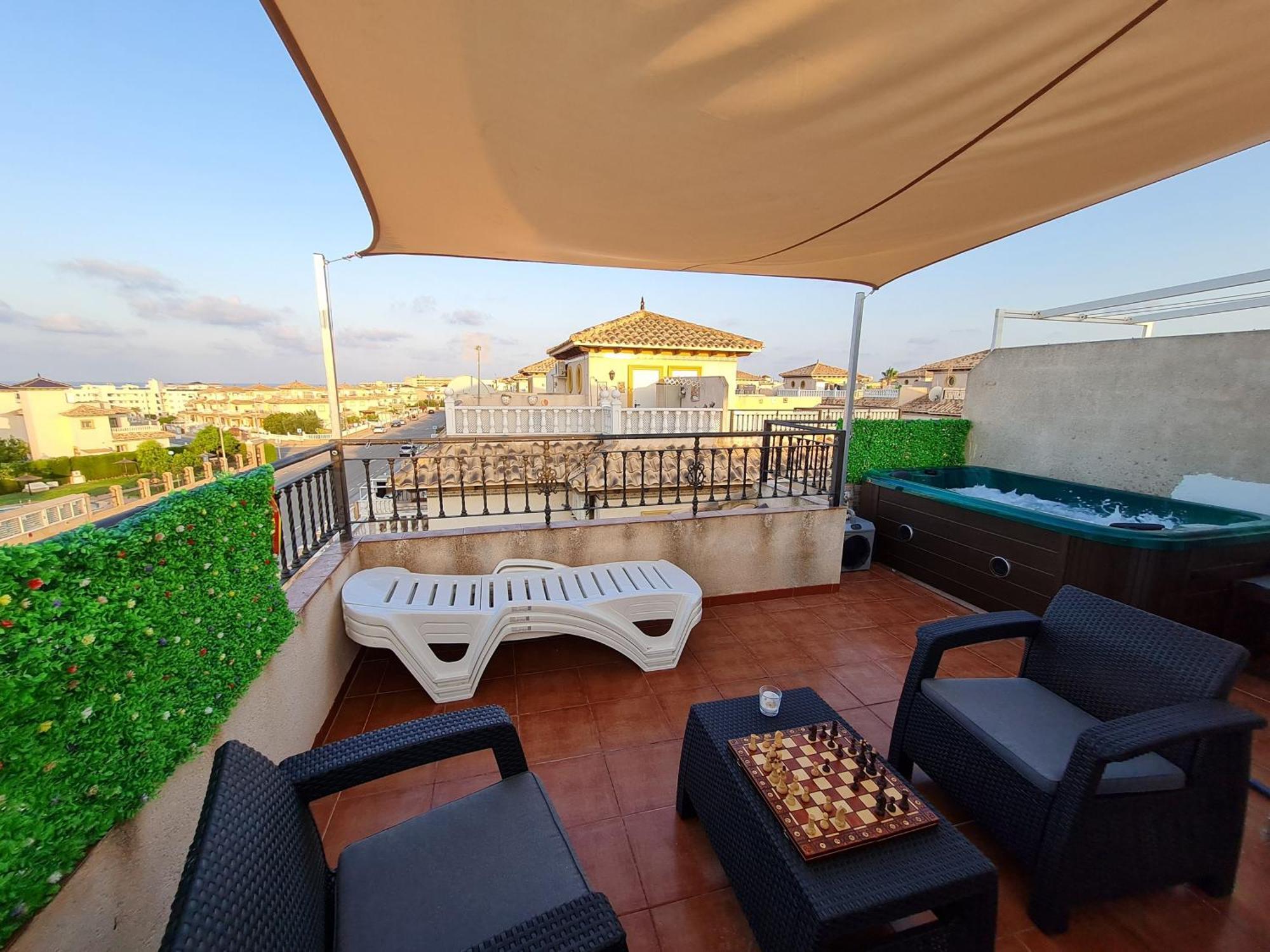 Schoenes Ferienhaus Casa Juan Mit Pool Dehesa de Campoamor  エクステリア 写真